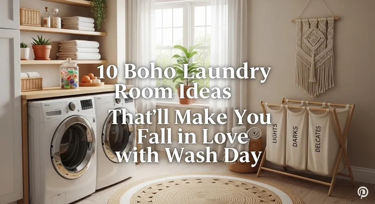 Boho Laundry Room Ideas