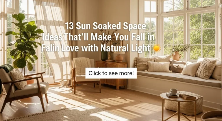 Sun Soaked Space Ideas