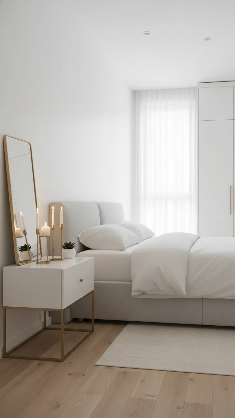 Glamorous Gold or Rose Gold Accents