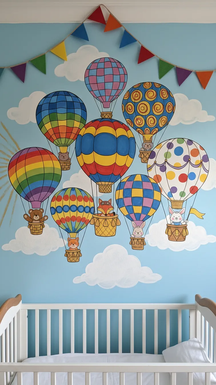 Whimsical Hot Air Balloons