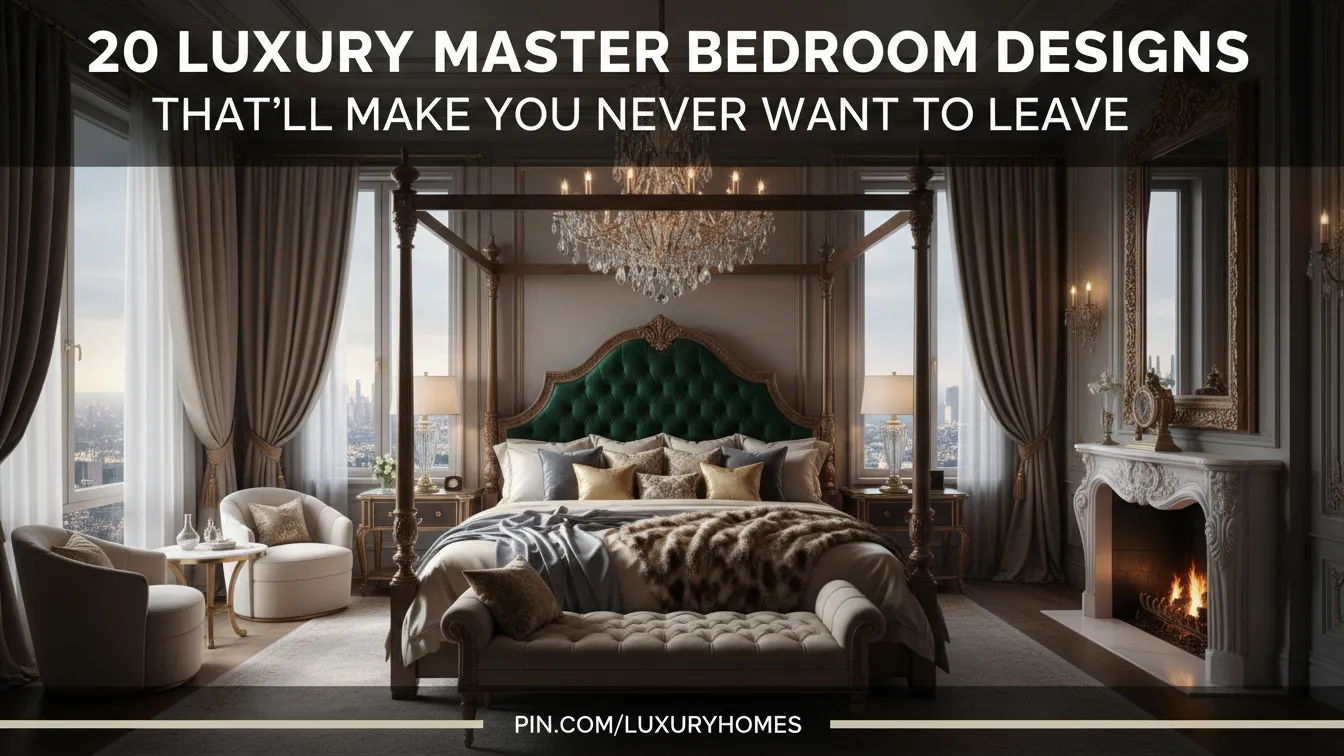 Luxury Master Bedroom Designs
