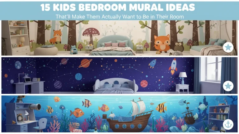 15 Kids Bedroom Mural Ideas That’ll Make Them Actually Want to Be in Their Room
