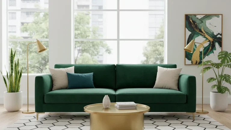 Green Sofa Living Room Ideas
