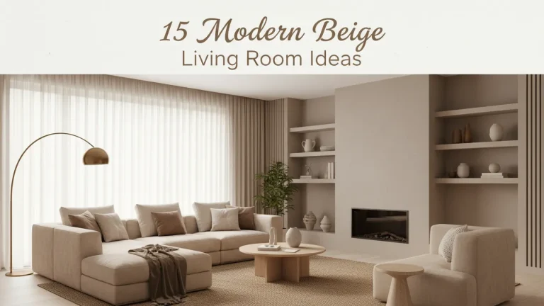 Beige Living Room Ideas