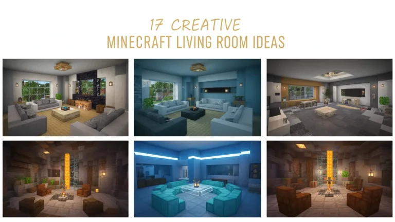 Minecraft Living Room Ideas